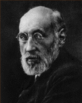 S. Ramón Y Cajal, directeur de l’Institut Cajal à Madrid. Célèbre pour ses recherches sur la microscopie et l’histologie du système nerveux et Prix Nobel en 1906.